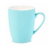 Cana din portelan albastru mat Ø 8,5 cm x 10,5 h 400 ml - Decorer