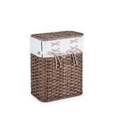 Cos rufe din rattan maro Simplicity 38x25x48 cm - Decorer