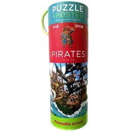 Puzzle + Poster, Piraţi - Crocodile Creek