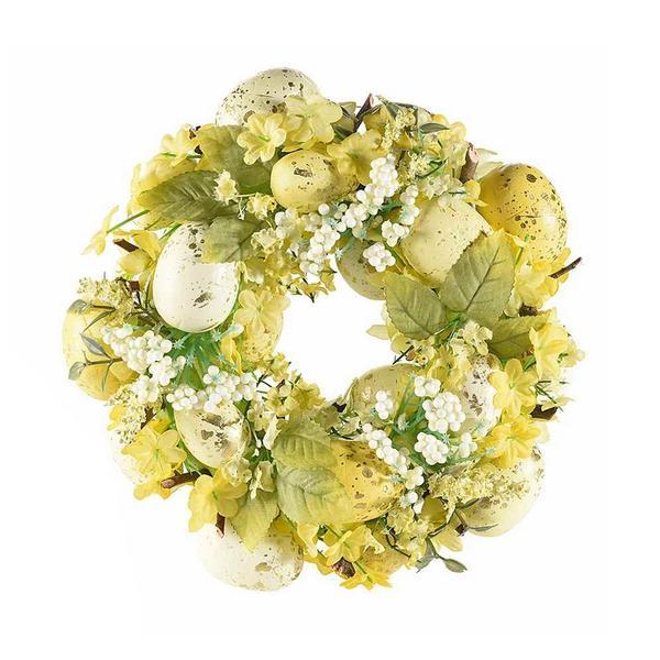 Coronita paste decorata cu oua galbene 23 cm - decorer