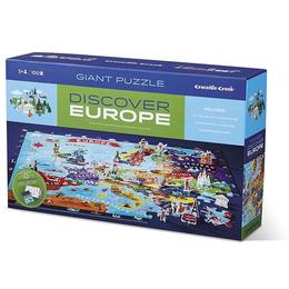 Puzzle Educativ, Descoperă Europa - Crocodile Creek