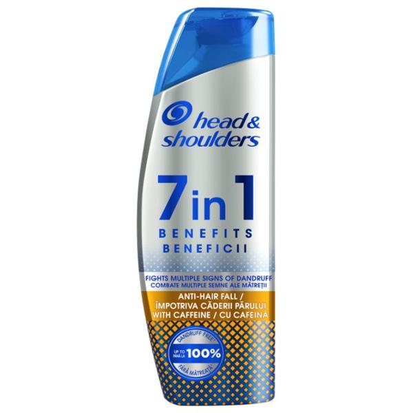 Sampon 7in 1 Antimatreata si Impotriva Caderii Parului - Head&amp;Shoulders Anti-Dandruff Shampoo 7in 1 Benefits Anti-hair Fail, 270 ml