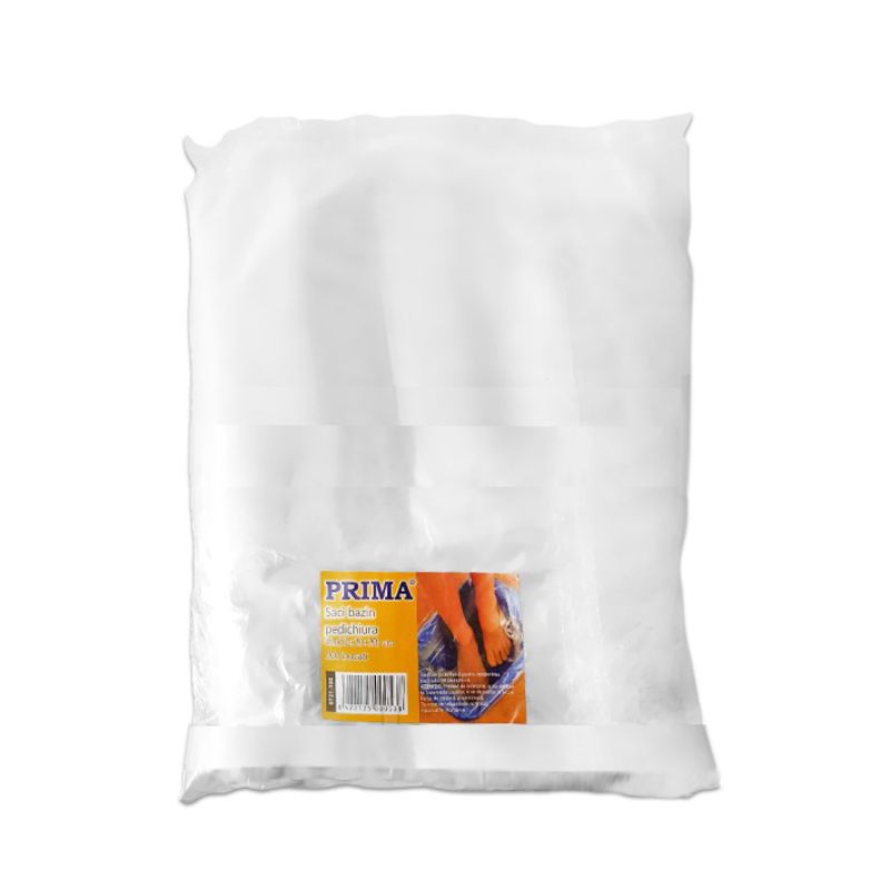 Saci Bazin Pedichiura Unica Folosinta - Prima Protective Bags for Pedicure Sink 100 buc