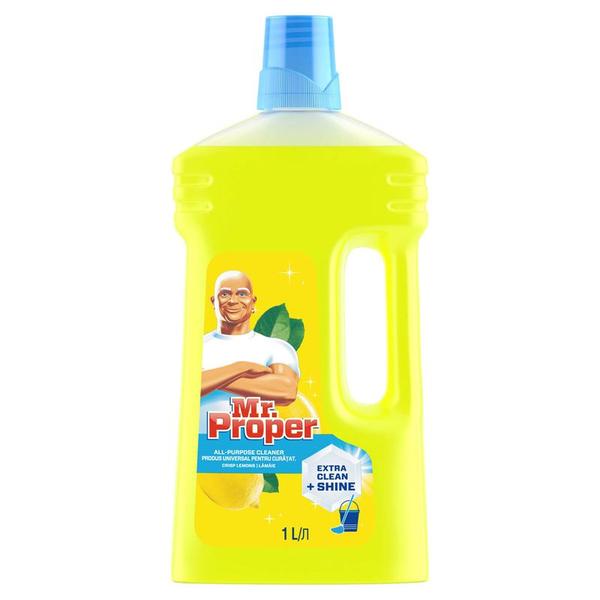 Detergent Universal pentru Suprafete cu Parfum de Lamaie - Mr.Proper Lemon, 1000 ml
