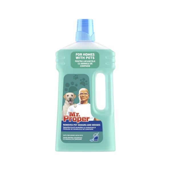 Detergent Universal pentru Locuinte cu Animale – Mr. Proper for Homes with Pets, 1000 ml