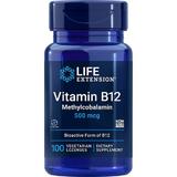 Supliment Alimentar Vitamina B12 (Cobalamina) - 500 mcg, Life Extension, 100capsule