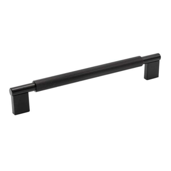 Maner pentru mobila arpa, finisaj negru periat, l 1200 mm