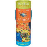 Puzzle + Poster, Descoperă Africa - Crocodile Creek