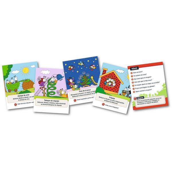Joc de memorie cu bobita si buburuza, 7toys
