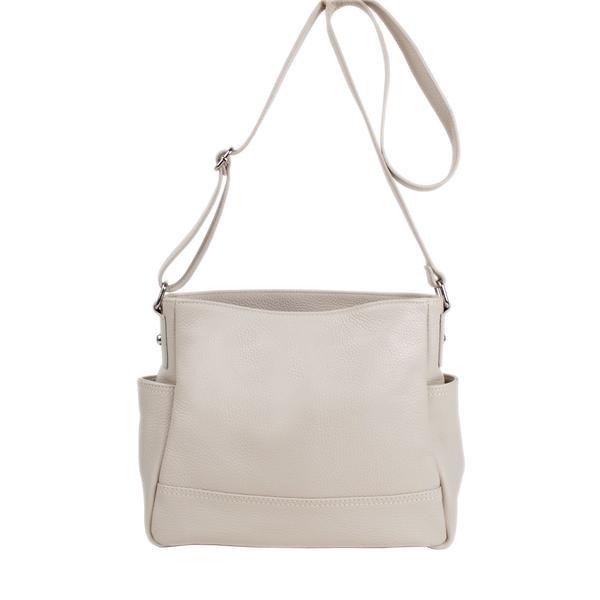Geanta dama sherry gt1452, piele naturala, bej