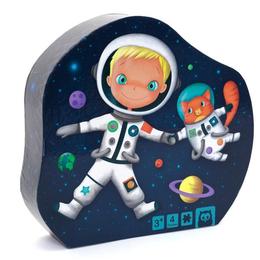 Puzzle evolutiv 4 în 1, Micul Astronaut - Eurekakids