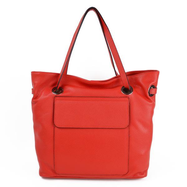 Geanta dama olivia gt1123, piele naturala, rosu