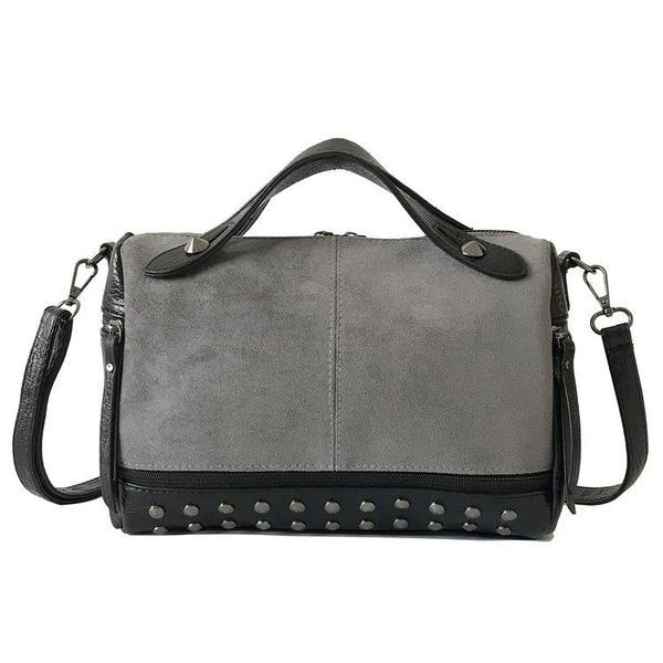 Geanta dama else gt543, model gri/negru