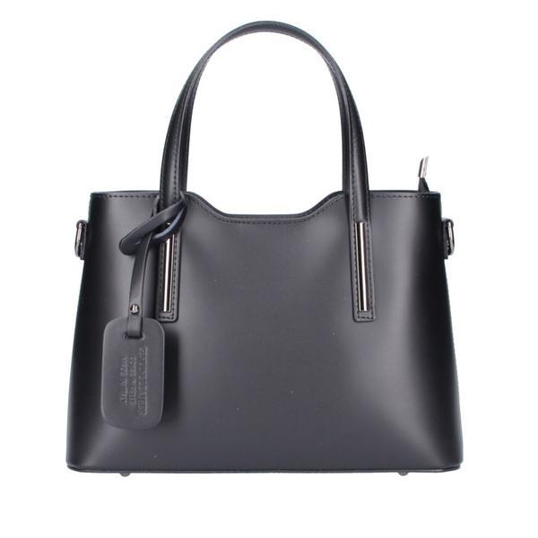 Geanta dama maila gt716, piele naturala, negru