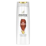 Sampon pentru Par Subtiat si Deteriorat - Pantene Nature Fusion Pro-V Oil Therapy Shampoo, 360 ml