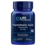 Supliment Alimentar Pantothenic Acid Vitamin B5 500mg - Life Extension, 100capsule