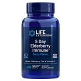 Supliment Alimentar 5 Day Elderberry Immune tablete masticabile - Life Extension, 40tablete