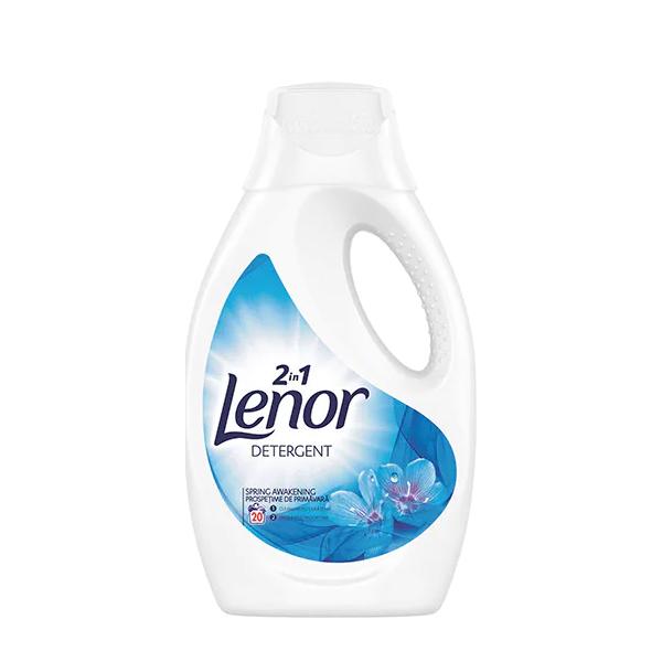 Detergent lichid automat prospetime de primavara - lenor 2 in 1 detergent spring awakening, 2200 ml