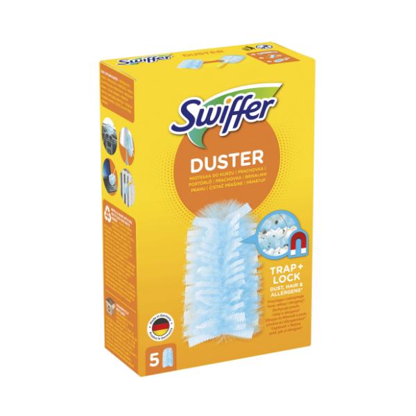 Rezerve Pamatuf pentru Curatarea Prafului - Swiffer Duster Kit Trap & Lock, 5 buc