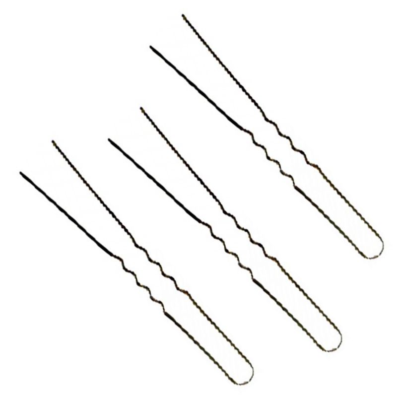 Ace Par Ondulate Negre cca. 180g/ aprox. 215 buc. – Prima Ball Pointed Hair Pins Waved 55 mm 180g/ fashion, style, rochii,adidasi, genti, reduceri, soldare, sale, designer, designers, moda, vintage, haine, clothes, cool, imbracaminte, accesorii