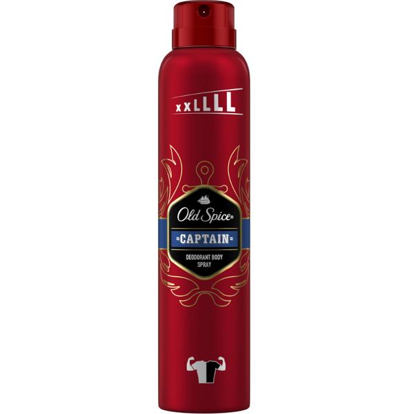 Deodorant Spray pentru Barbati – Old Spice Captain Deodorant Body Spray, 250 ml 250