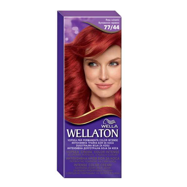 Vopsea Permanenta – Wella Wellaton Intense Color Cream, nuanta 77/44 Rosu Vulcanic esteto.ro