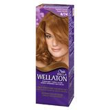 Vopsea Permanenta - Wella Wellaton Intense Color Cream, nuanta 8/74 Ciocolata cu Caramel