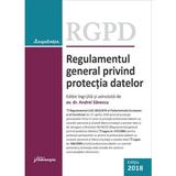 Regulamentul general privind protectia datelor - Andrei Savescu, editura Hamangiu