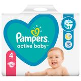 Scutece pentru Bebelusi - Pampers Active Baby, marimea 4 (9-14 kg), 76 buc