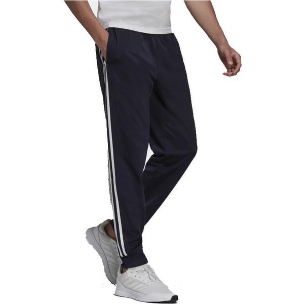 Pantaloni barbati adidas essentials warm-up tapered 3-stripes h46106, l, albastru