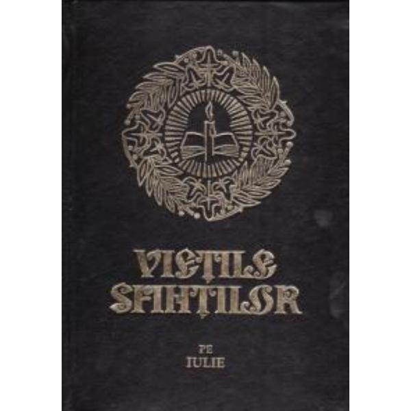 Vietile sfintilor pe iulie, editura Manastirea Sihastria