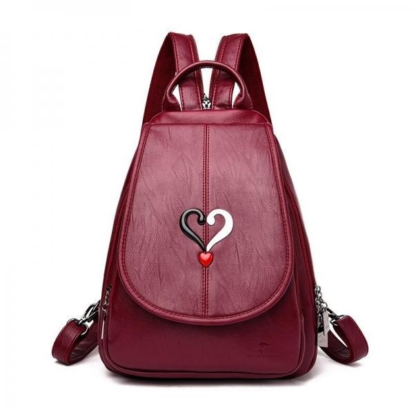 Rucsac dama, bailini gt519, model bordo
