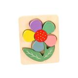 Puzzle  din lemn, floricica, 7Toys