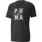 Tricou barbati Puma Graphic 52154201, S, Negru