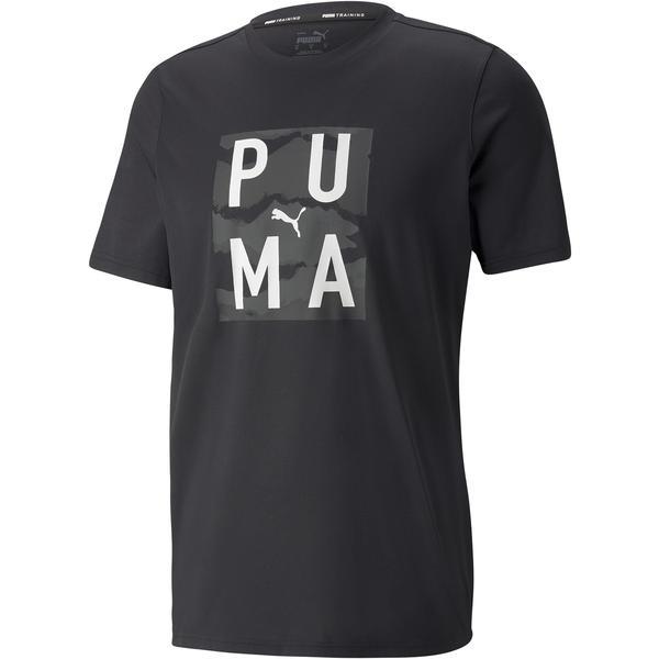 Tricou barbati puma graphic 52154201, xxl, negru