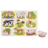 Puzzle animale ferma,7Toys