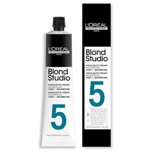 Crema de Iluminare fara Amoniac pentru un Balayage Auriu – L'Oreal Professionnel Blond Studio 5 Highlights Cream Step1 No Ammonia, 50ml 50ML fashion, style, rochii,adidasi, genti, reduceri, soldare, sale, designer, designers, moda, vintage, haine, clothes, cool, imbracaminte, accesorii