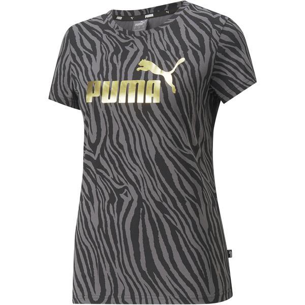 Tricou femei puma ess tiger 84842501, s, negru