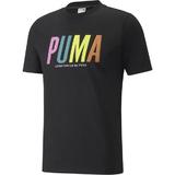 Tricou barbati Puma SWxP Graphic 53362301, S, Negru