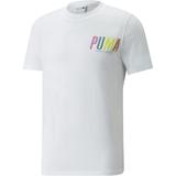 Tricou barbati Puma SWxP Graphic 53362302, S, Alb