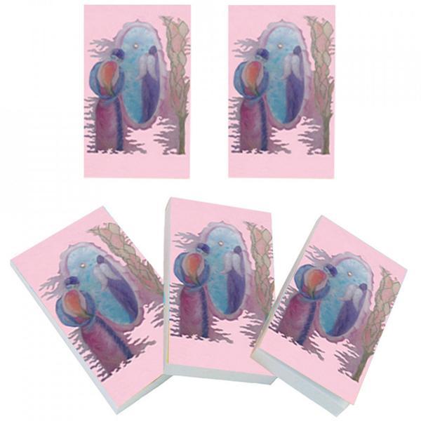 Set 5 carnetele de buzunar oglinda adevarului, 5 x 8 cm, 100 foi veline