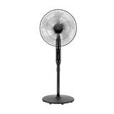 Ventilator cu picior Eta Naos 2607, 50 W, 4 viteze, timer, telecomanda, negru