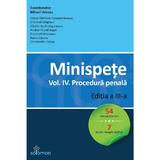 Minispete. Vol. 4. Procedura penala - Mihail Udroiu, editura Solomon