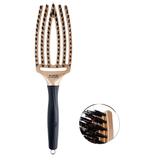 Perie Antistatica Passion Gold- Olivia Garden Finger Brush Trinity Edition Combo Passion Gold