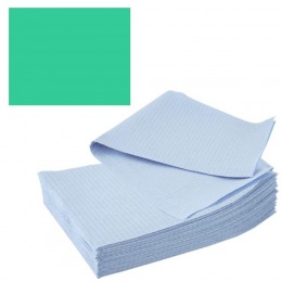 Bavete-campuri cosmetice verzi - prima pe and paper medical towel tissue 33 x 45 cm