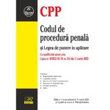 Codul de procedură penală și Legea de punere în aplicare. Ed. 11 act. la 15 martie 2022, editura Rosetti