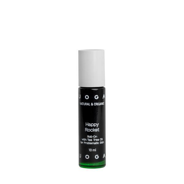 Amestec bio, vegan de uleiuri de tea-tree si tamanu pentru piele mixta, grasa si problematica, Happy rocket, Uoga Uoga, 10ml esteto.ro imagine noua