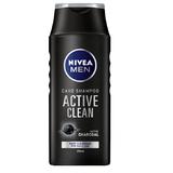 Sampon Pentru Barbati - Nivea Men Care Shampoo Active Clean, 250 ml