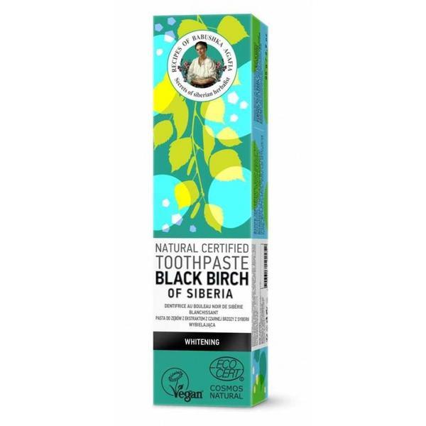 Pasta De Dinti Pentru Albire Black Birch Of Siberia Rba 85G