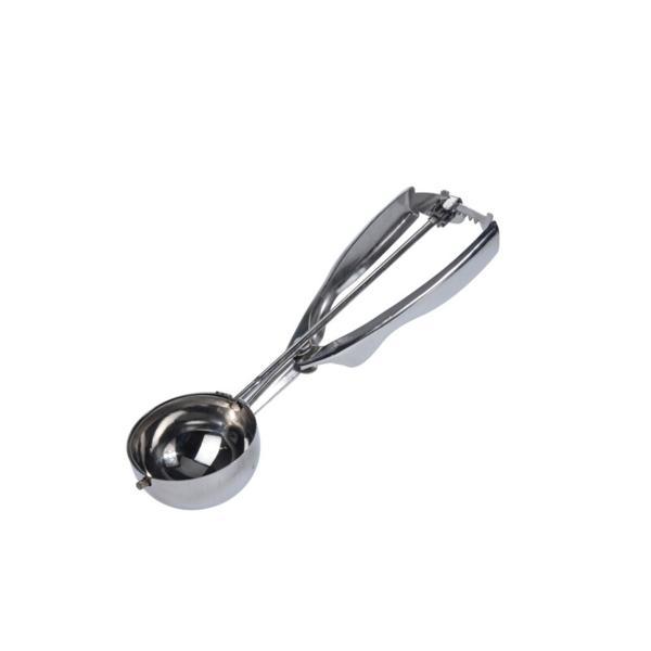 Lingura Dozatoare pentru Inghetata din Inox cu Maner tip Cleste, 23 cm